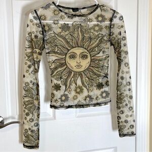 Urban Outfitters Sheer Top